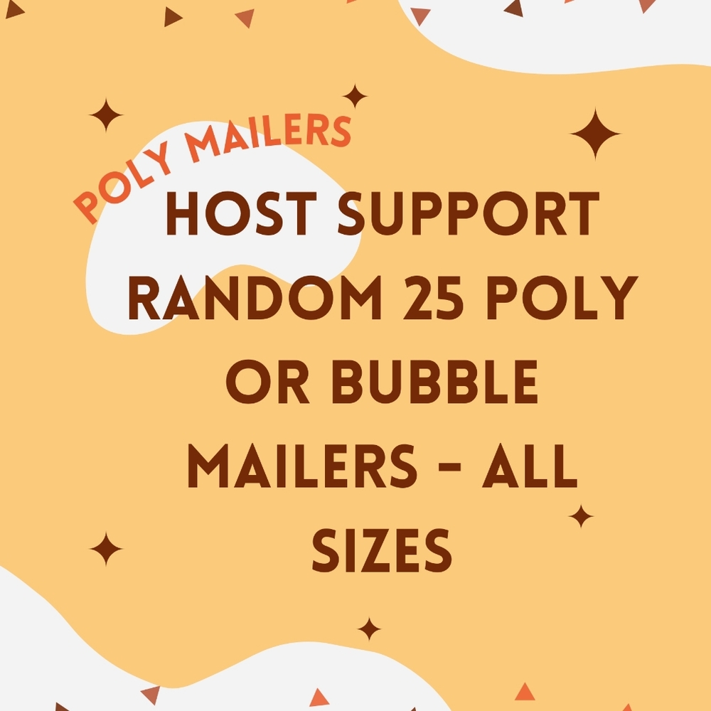 Poly Mailers - Random 25 Pack
